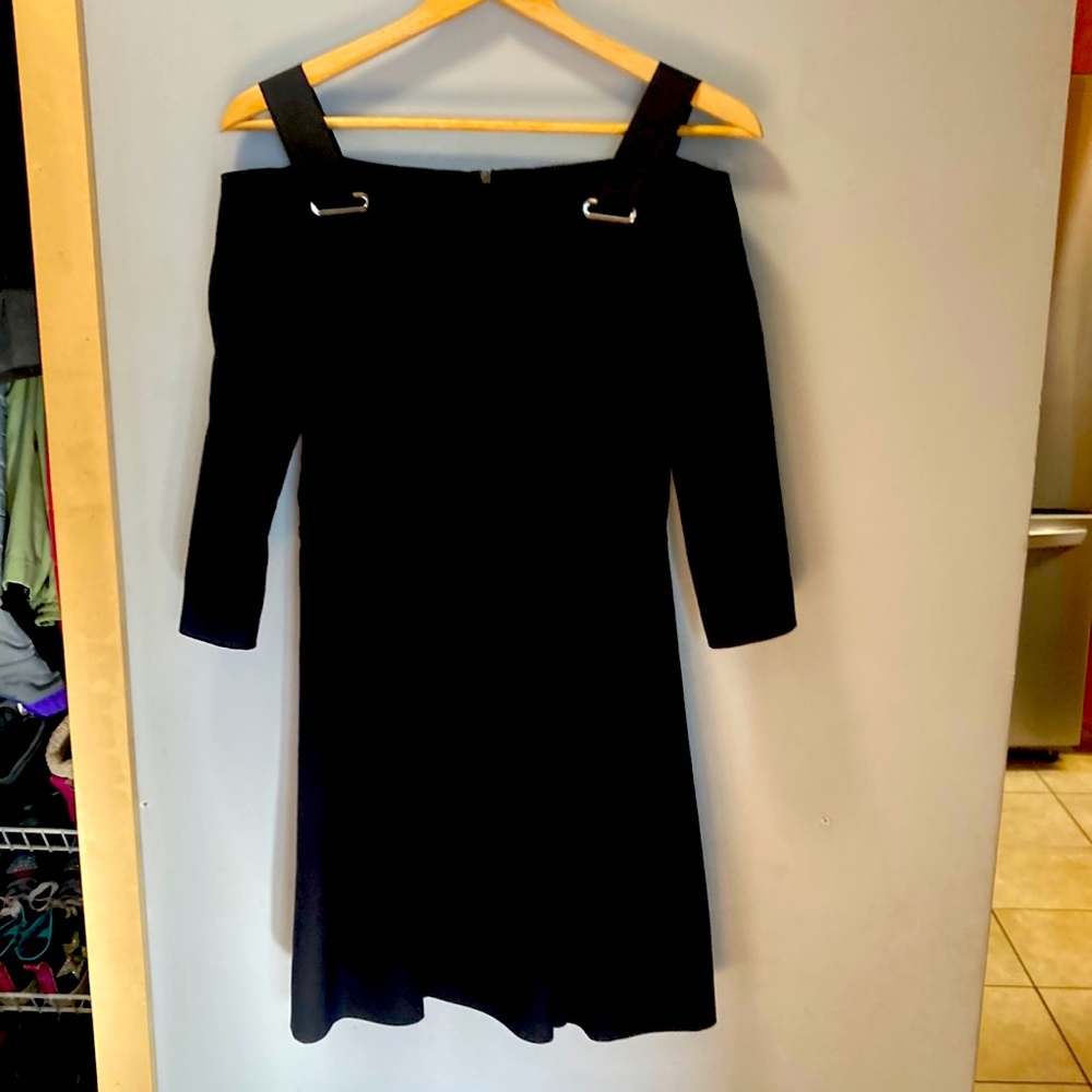 Cap.copine black off the shoulder dress